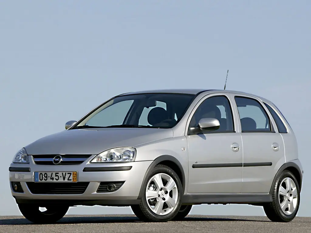 Opel Corsa (F68) 3 поколение, рестайлинг, хэтчбек 5 дв. (08.2003 - 10.2006)